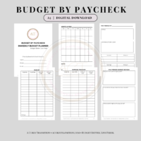 Budget by Paycheck - A5 Biweekly Budget Planner - Image 2